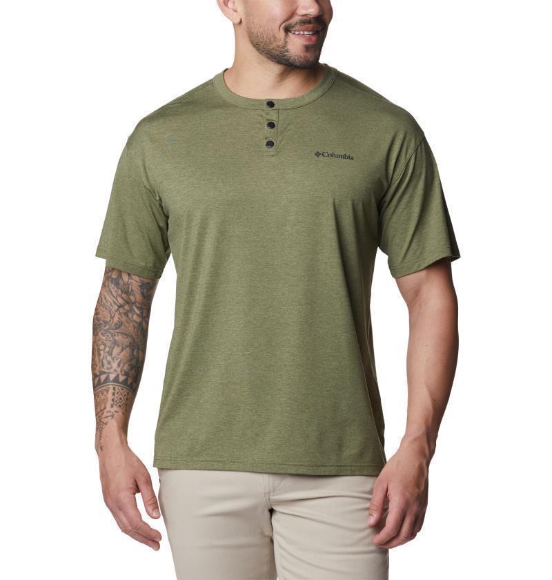 Coral Ridge Performance SS - Mens - Mosstone 1