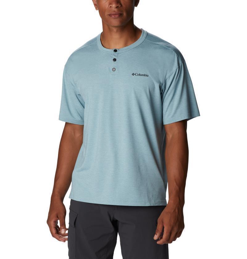 Coral Ridge Performance SS - Mens - Stone Blue 1