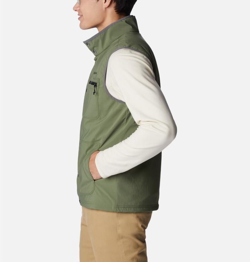 Coral Ridge Vest - Mens - Mosstone 3