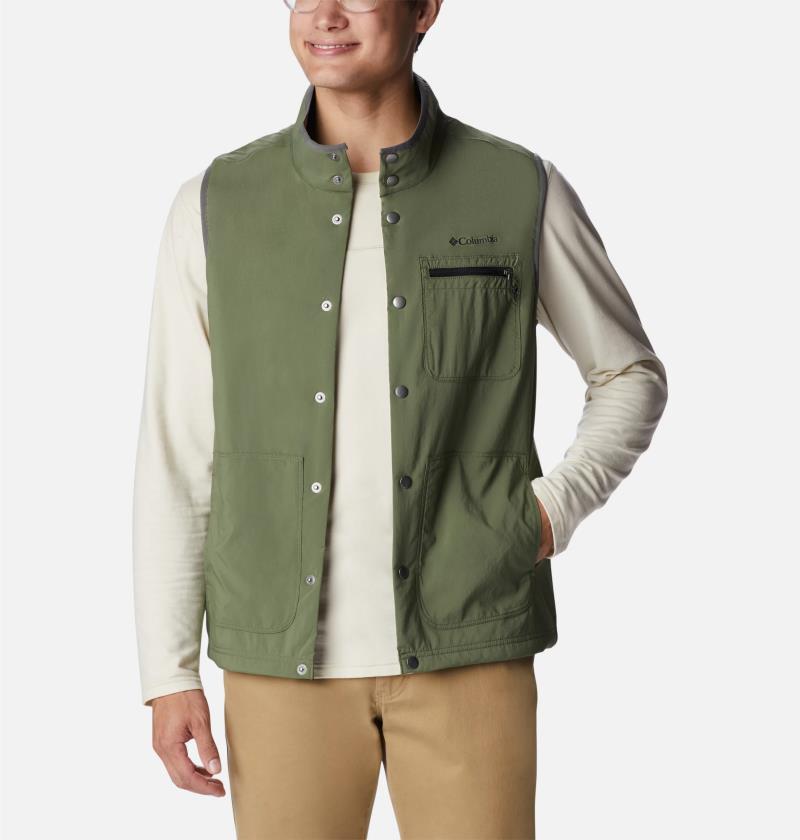 Coral Ridge Vest - Mens - Mosstone 6