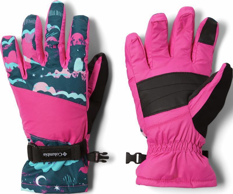Core II Gloves - Youth - Night Wave Hypergalactic / Pink Ice 1