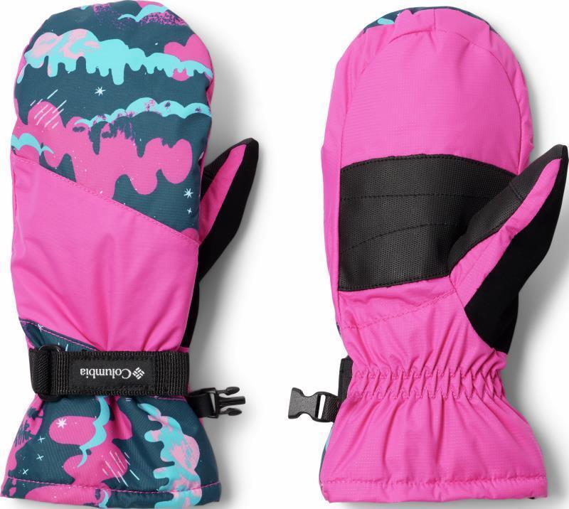 Core II Mittens - Youth - Night Wave Hypergalactic / Pink Ice 1