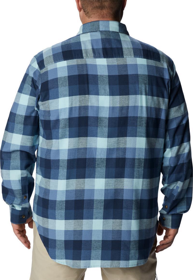 Cornell Woods Flannel LS Shirt - Big - Mens - Dark Mountain Buffalo Check 2