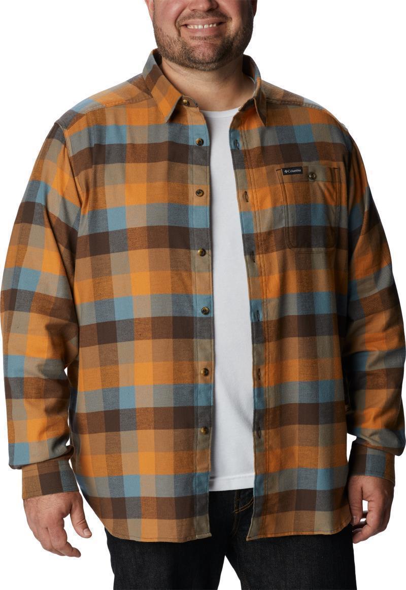 Cornell Woods Flannel LS Shirt - Big - Mens - Delta Buffalo Check 3