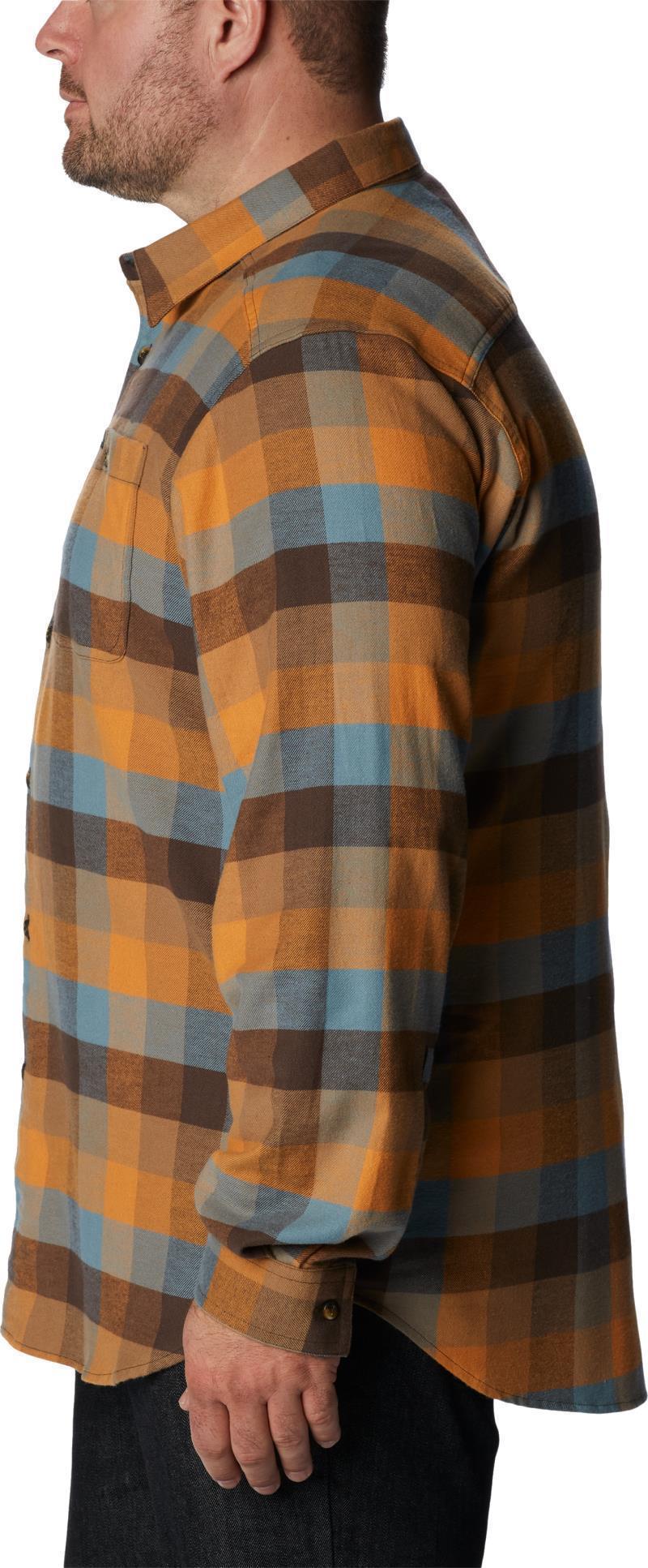 Cornell Woods Flannel LS Shirt - Big - Mens - Delta Buffalo Check 4
