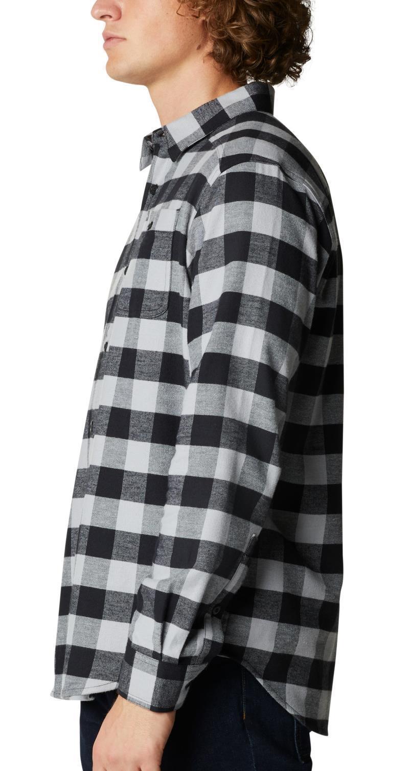 Cornell Woods Flannel LS Shirt - Mens - Columbia Grey Buffalo Check 5