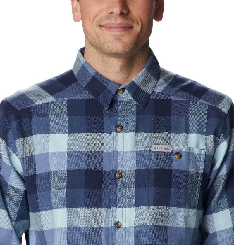 Cornell Woods Flannel LS Shirt - Mens - Dark Mountain Buffalo Check 5