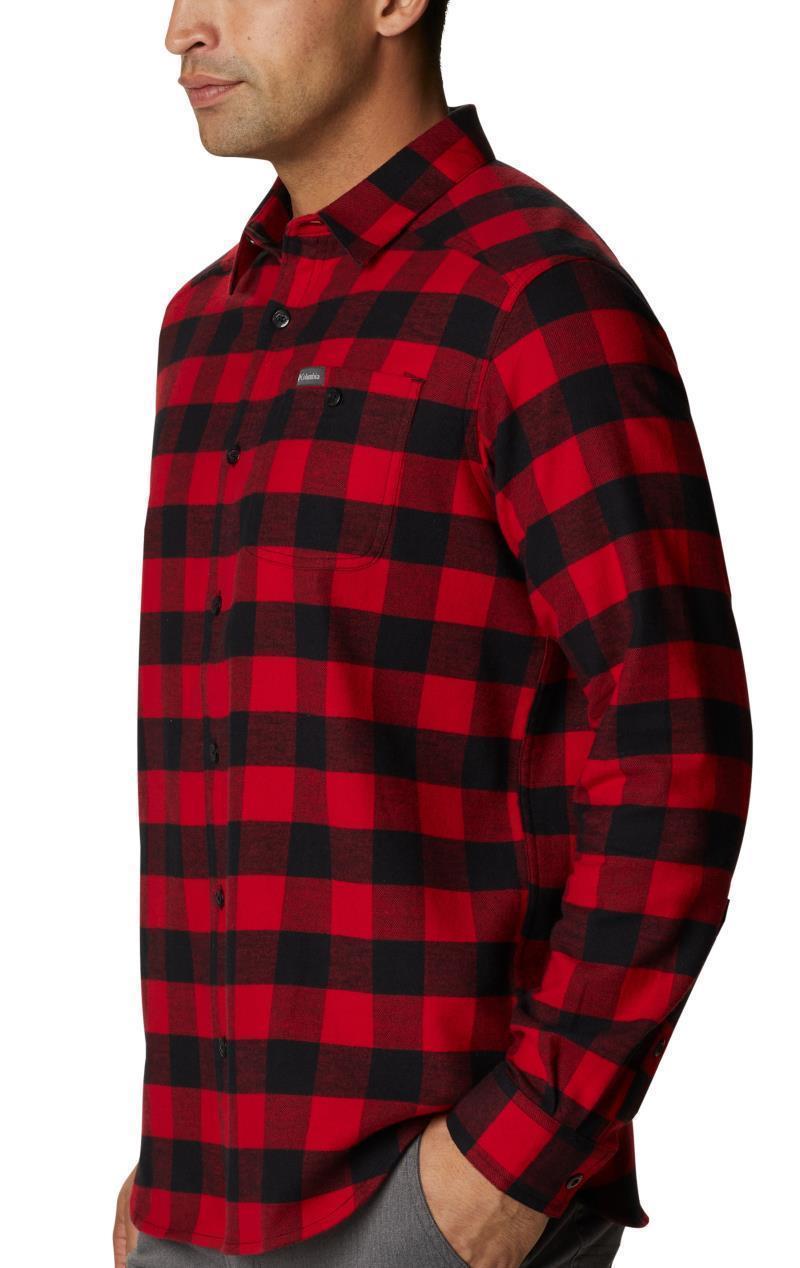 Cornell Woods Flannel LS Shirt - Mens - Mountain Red Buffalo Check 2
