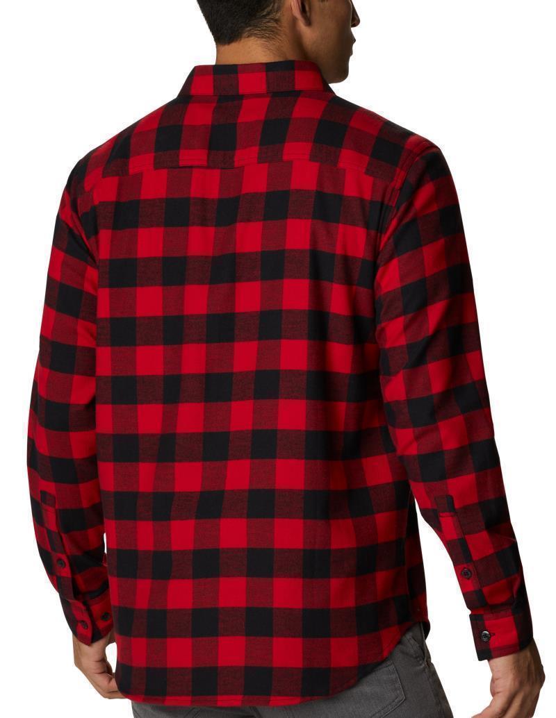 Cornell Woods Flannel LS Shirt - Mens - Mountain Red Buffalo Check 4
