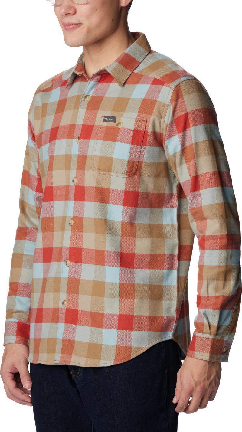 Cornell Woods Flannel LS Shirt - Mens - Warp Red Buffalo Check 3