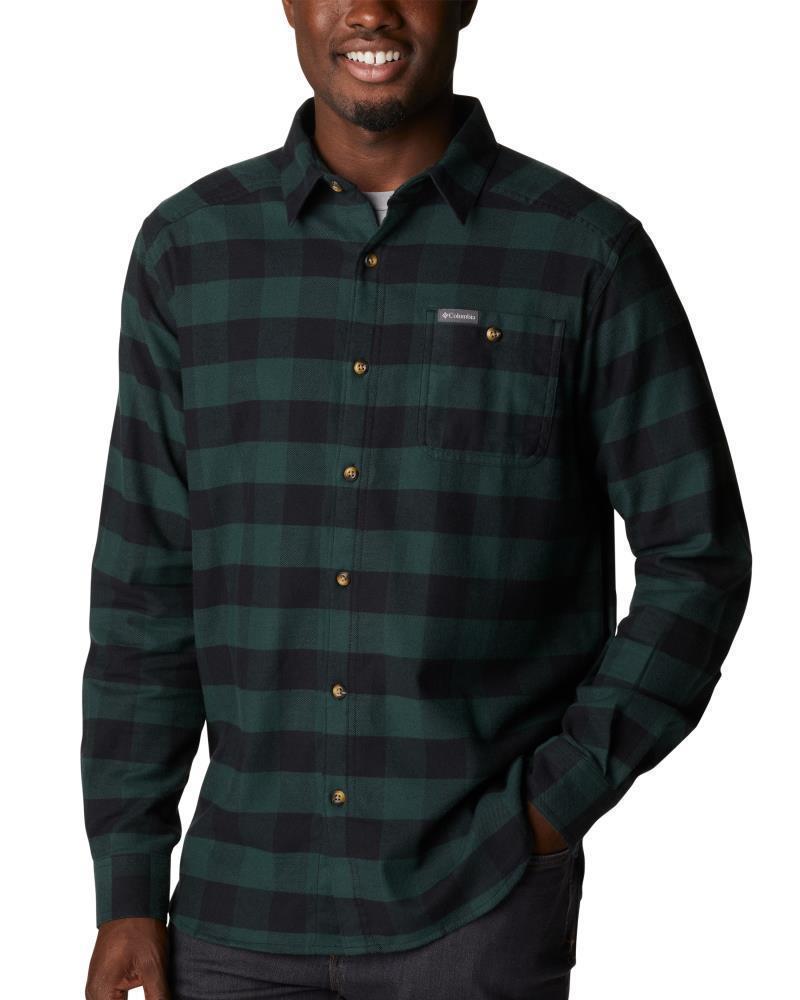 Cornell Woods Flannel LS Shirt - Tall - Mens - Spruce Buffalo Check 1
