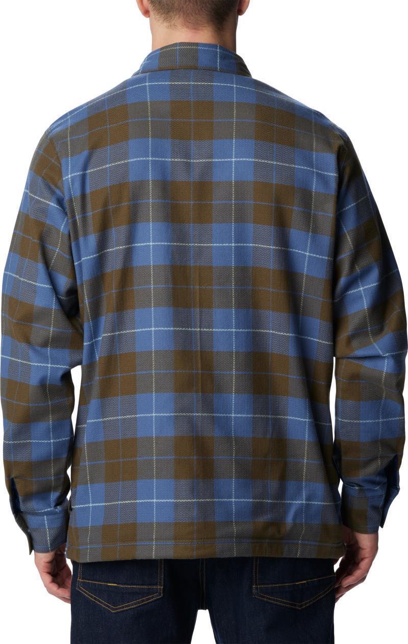 Cornell Woods Fleece Lined Shirt Jacket - Mens - Dark Mountain / Shasta Woodsman Tartan 2