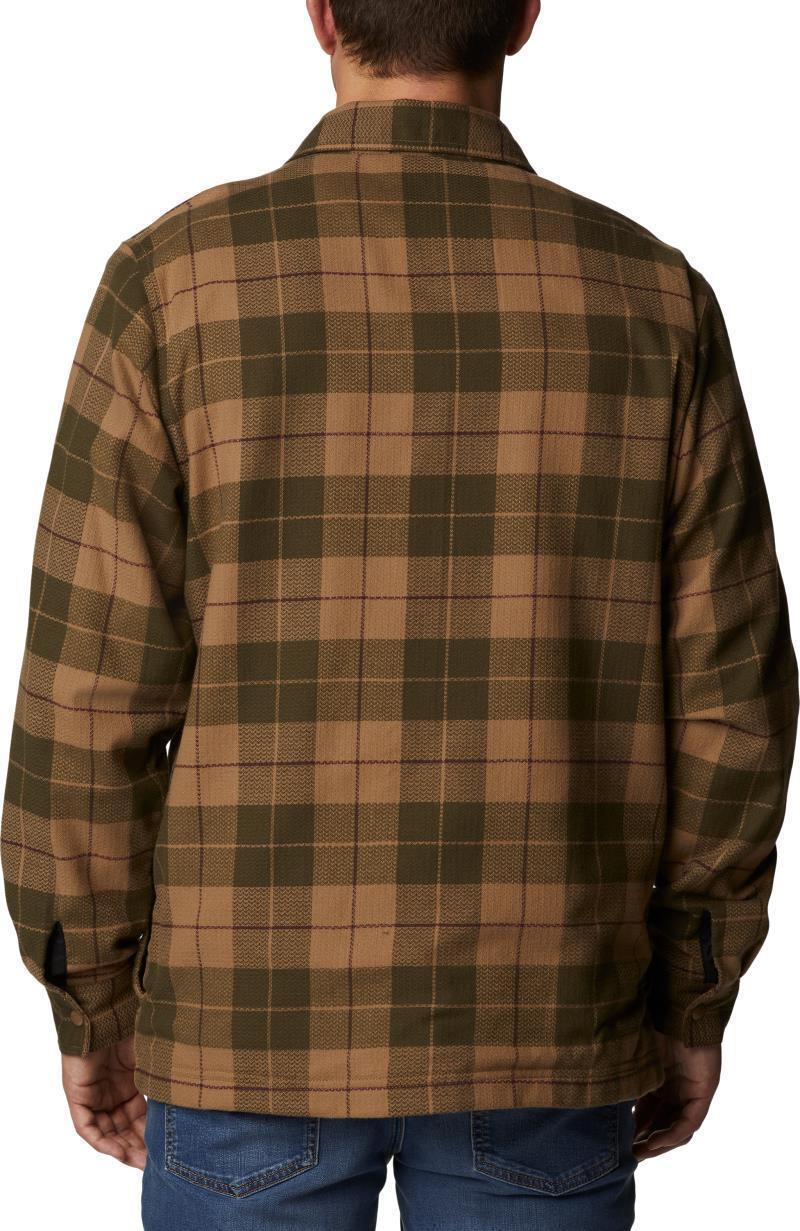 Cornell Woods Fleece Lined Shirt Jacket - Mens - Delta / Warp Red Woodsman Tartan 2