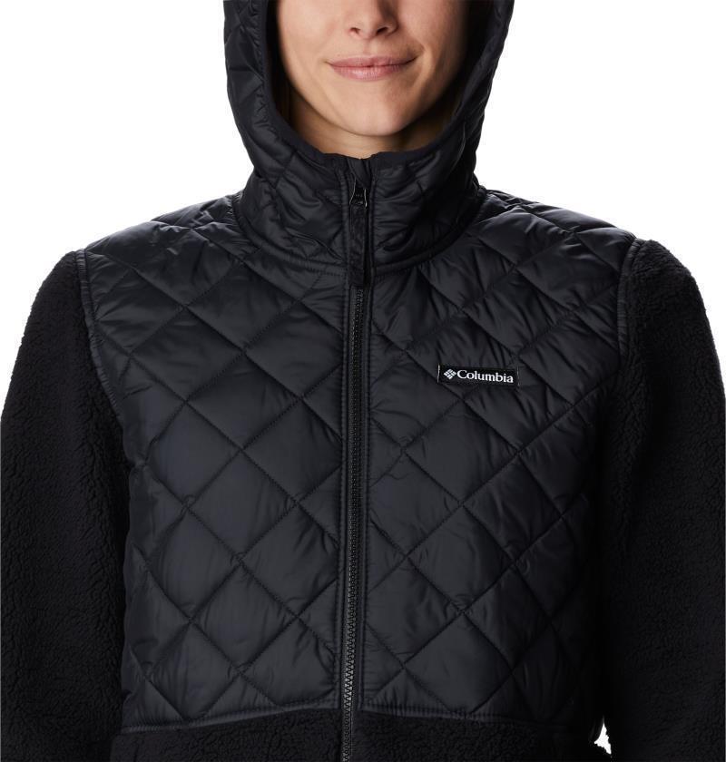 Crested Peak Full Zip - Womens - Black 2