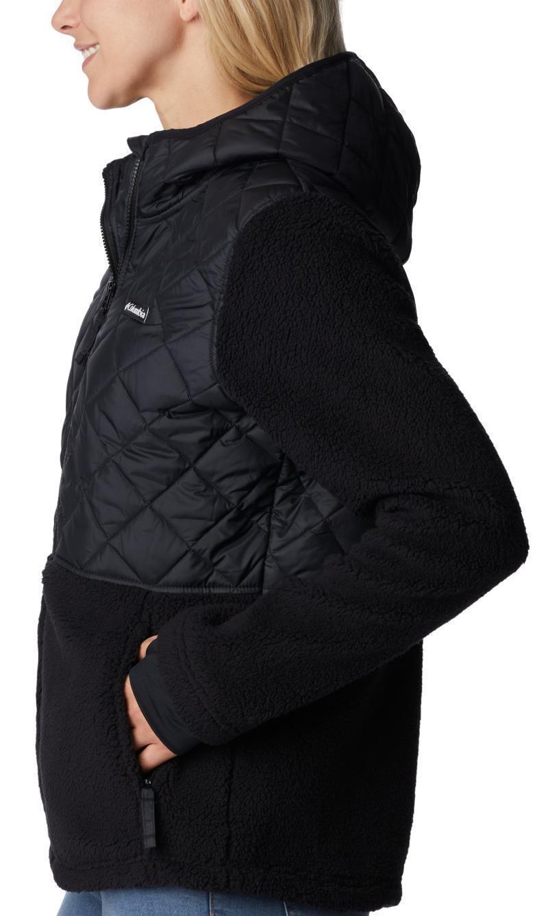 Crested Peak Full Zip - Womens - Black 3
