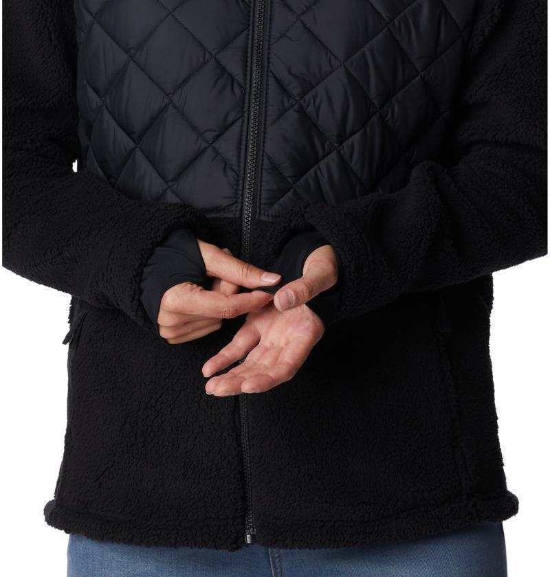 Crested Peak Full Zip - Womens - Black 5