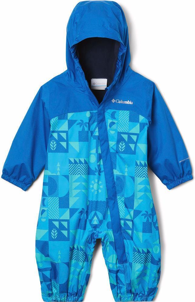 Critter Jitters II Rain Suit - Infant - bright aqua quest / bright indigo 1