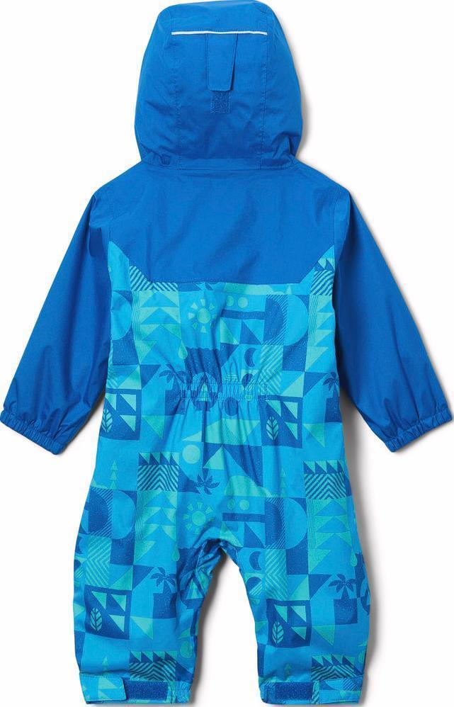 Critter Jitters II Rain Suit - Infant - bright aqua quest / bright indigo 1
