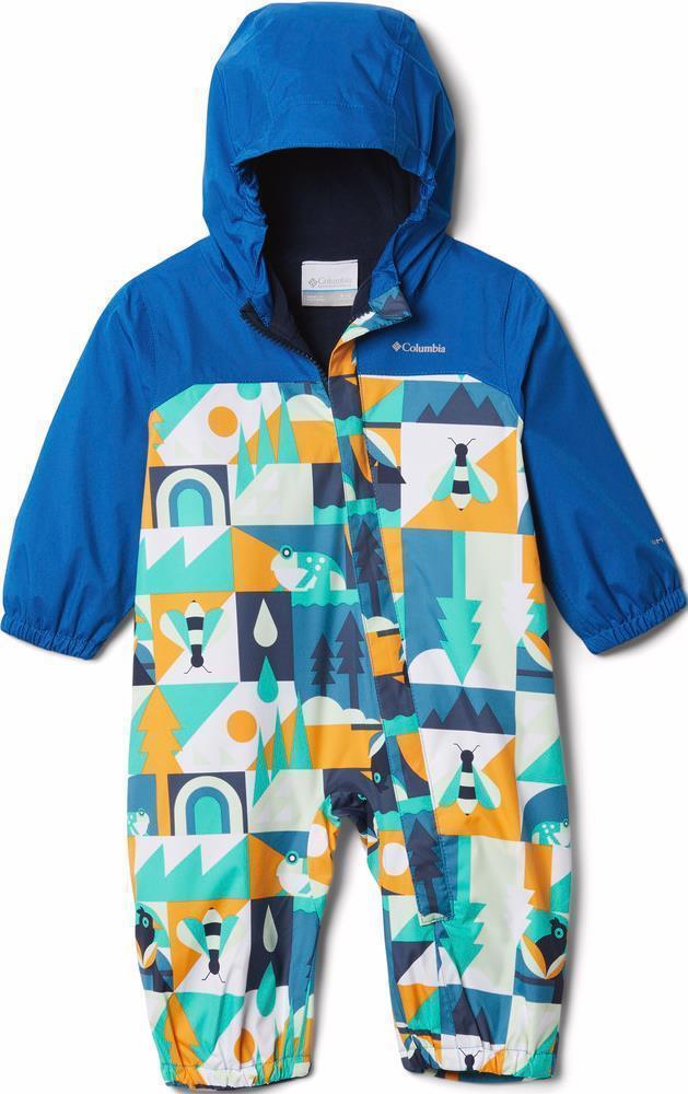 Critter Jitters II Rain Suit - Infant - deep marine summer escape / bright indigo 1
