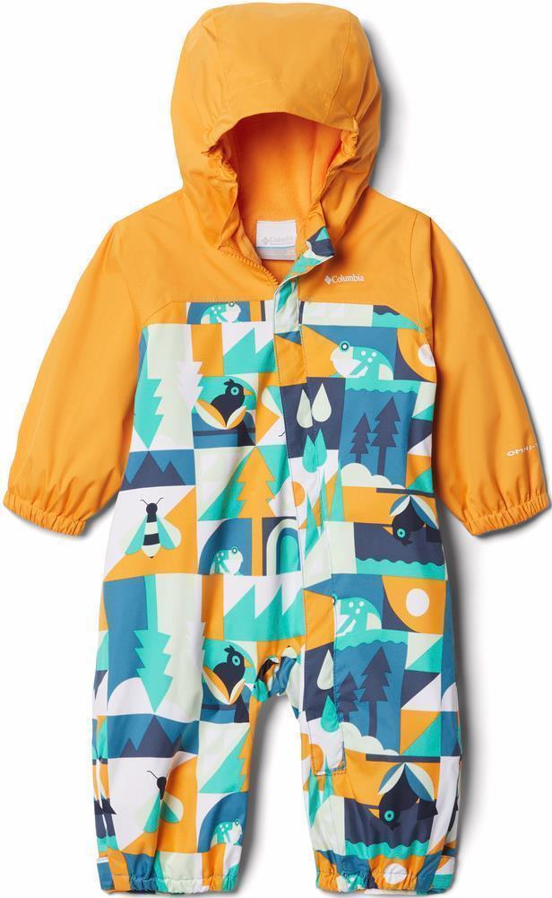 Critter Jitters II Rain Suit - Infant - deep marine summer escape / mango 1