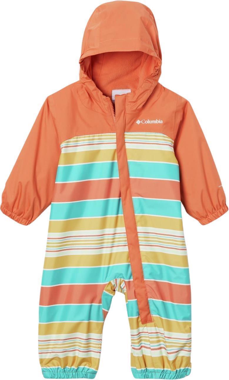 Critter Jitters II Rain Suit - Infant - desert orange danby stripe / dsrt orng 1