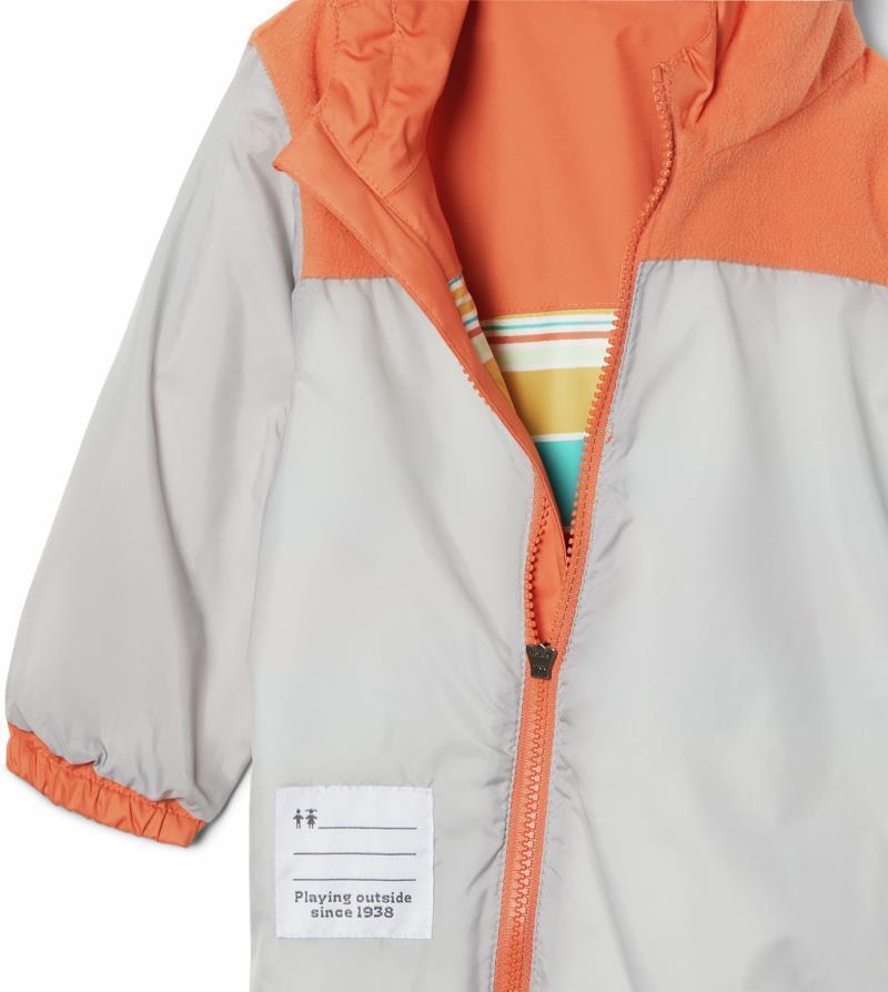 Critter Jitters II Rain Suit - Infant - desert orange danby stripe / dsrt orng 1