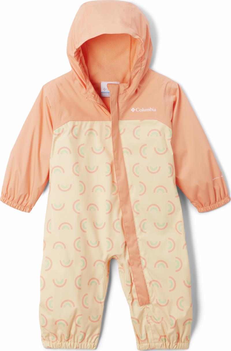 Critter Jitters II Rain Suit - Infant - sunkissed rainbowy / apricot fizz 1
