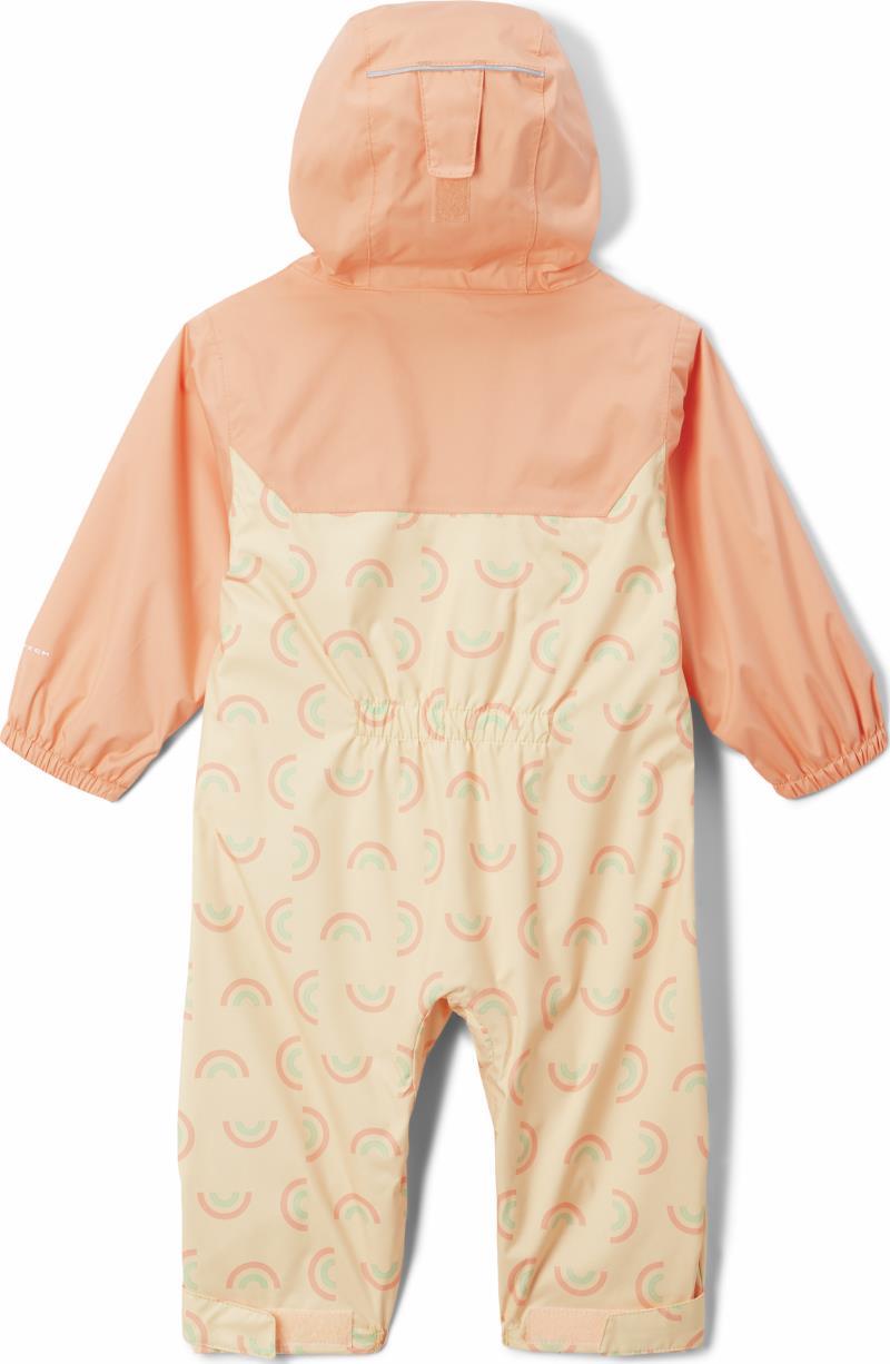 Critter Jitters II Rain Suit - Infant - sunkissed rainbowy / apricot fizz 1