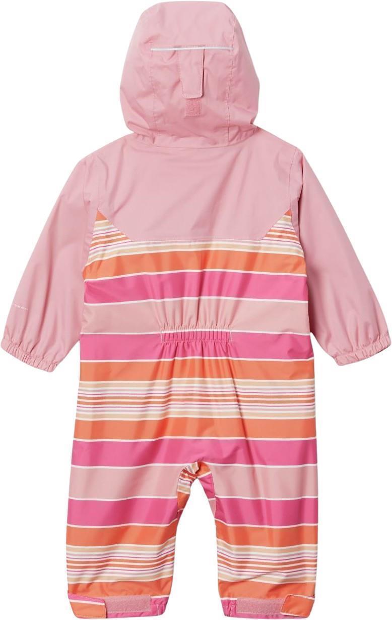 Critter Jitters II Rain Suit - Infant - wild geranium danby stripe / pink orchid 1