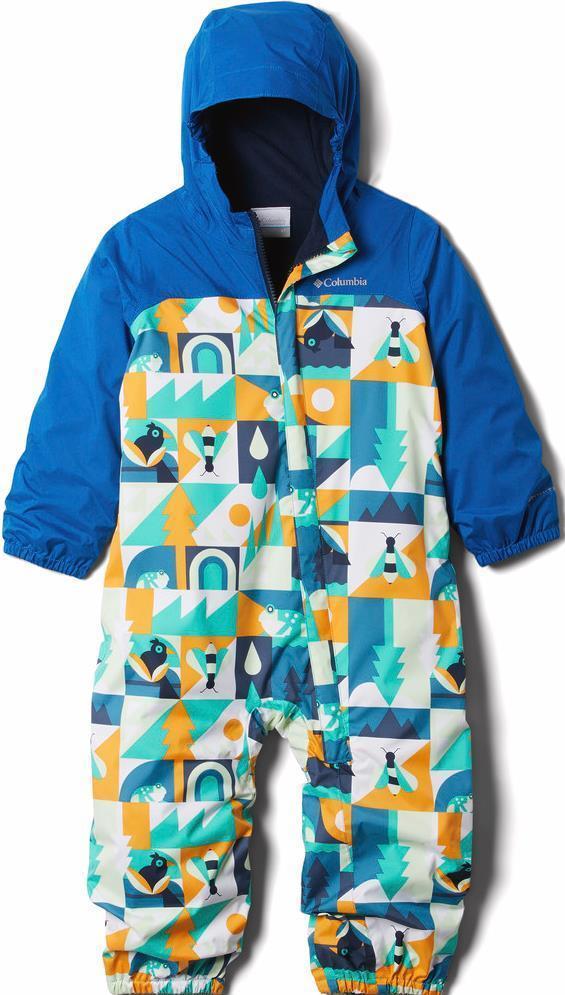 Critter Jitters II Rain Suit - Toddler - deep marine summer escape / bright indigo 1