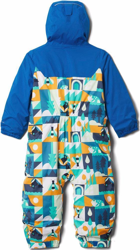 Critter Jitters II Rain Suit - Toddler - deep marine summer escape / bright indigo 1
