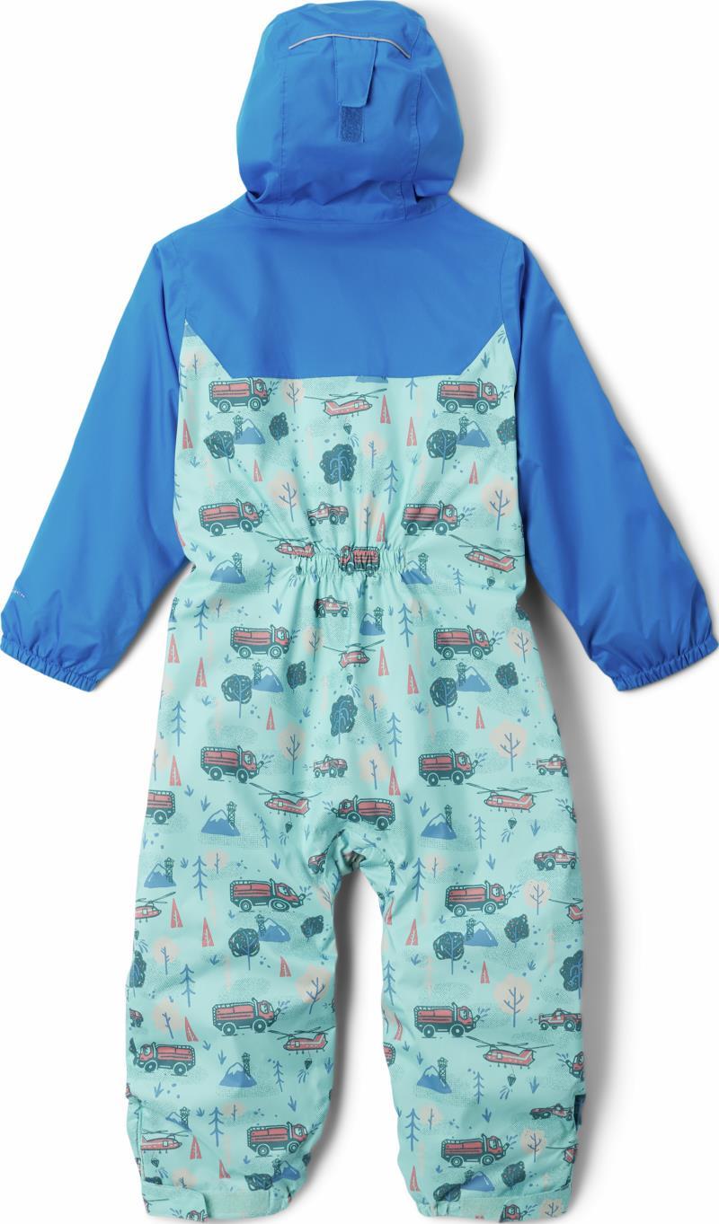 Critter Jitters II Rain Suit - Toddler - spray forestlove / bright indigo 1