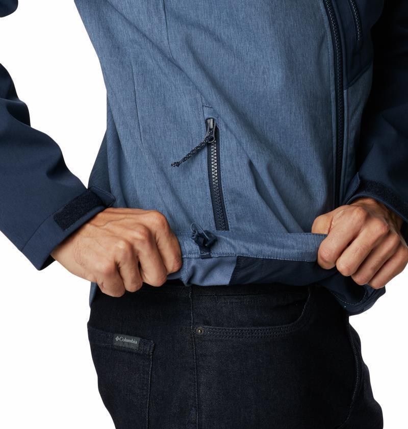 Cruiser Valley Softshell Jacket - Mens - Dark Mountain / Collegiate Navy 4