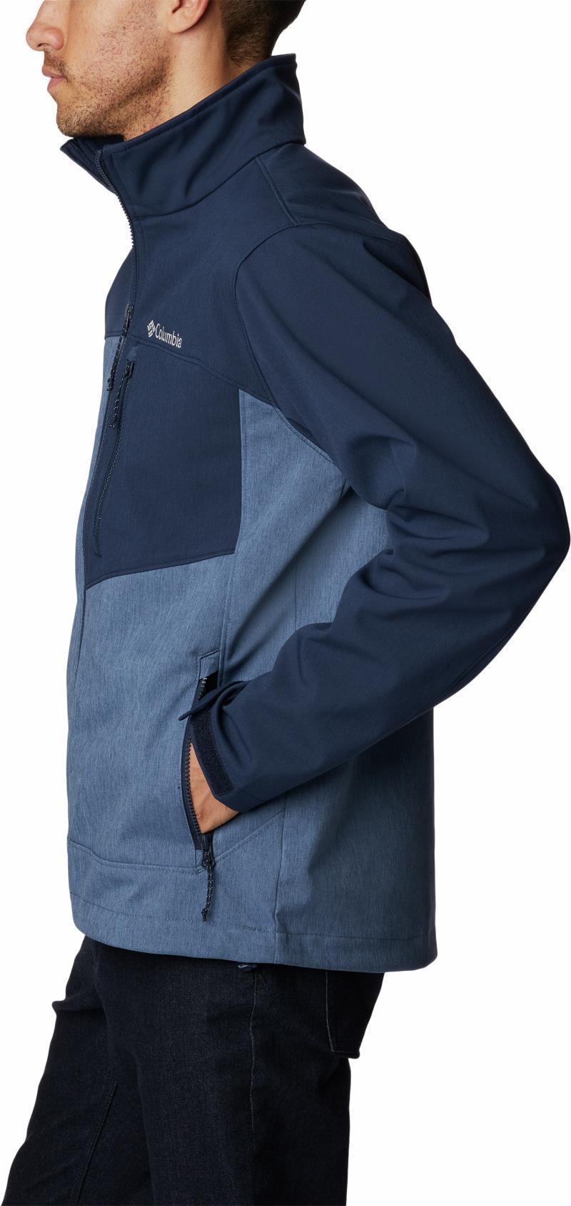 Cruiser Valley Softshell Jacket - Mens - Dark Mountain / Collegiate Navy 7