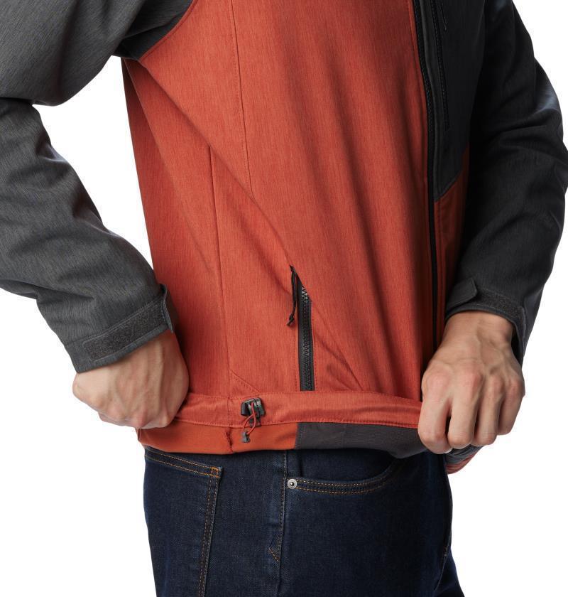 Cruiser Valley Softshell Jacket - Tall - Mens - Warp Red / Shark 7