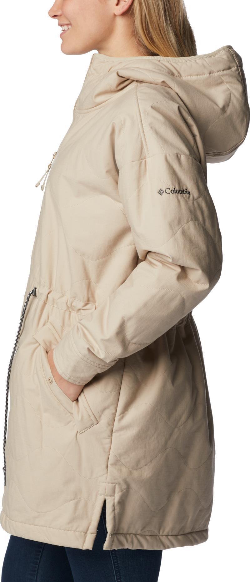 Crystal Crest Quilted Jacket - Womens - Ancient Fossil 5