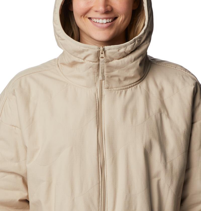 Crystal Crest Quilted Jacket - Womens - Ancient Fossil 6