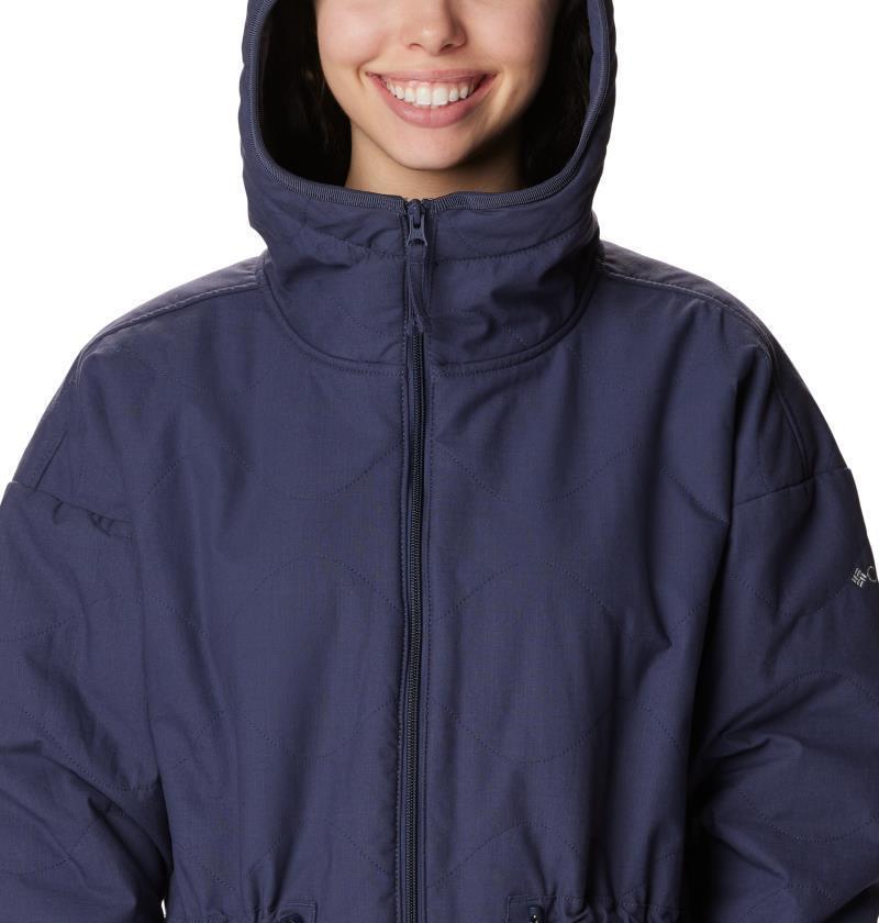 Crystal Crest Quilted Jacket - Womens - Nocturnal 6