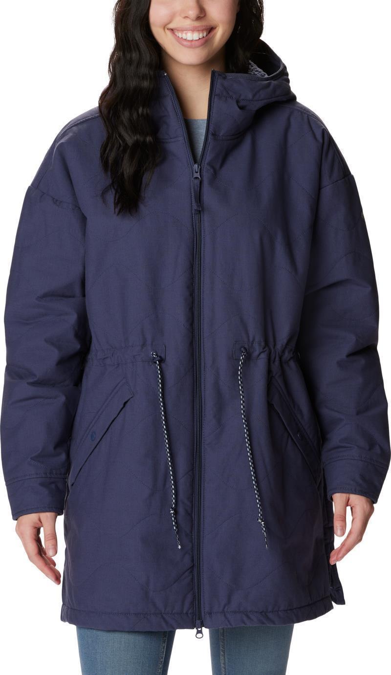 Crystal Crest Quilted Jacket - Womens - Nocturnal 1