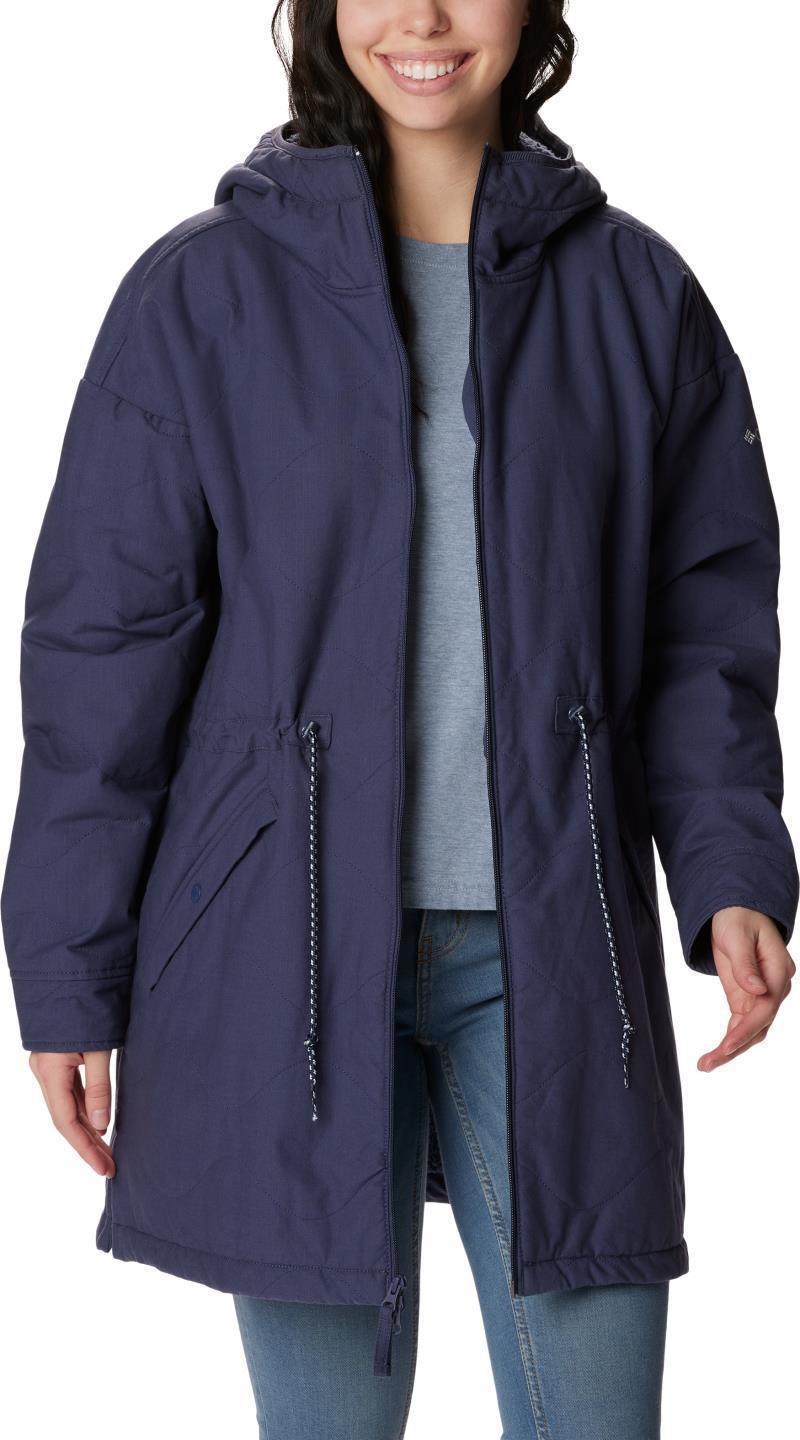 Crystal Crest Quilted Jacket - Womens - Nocturnal 3