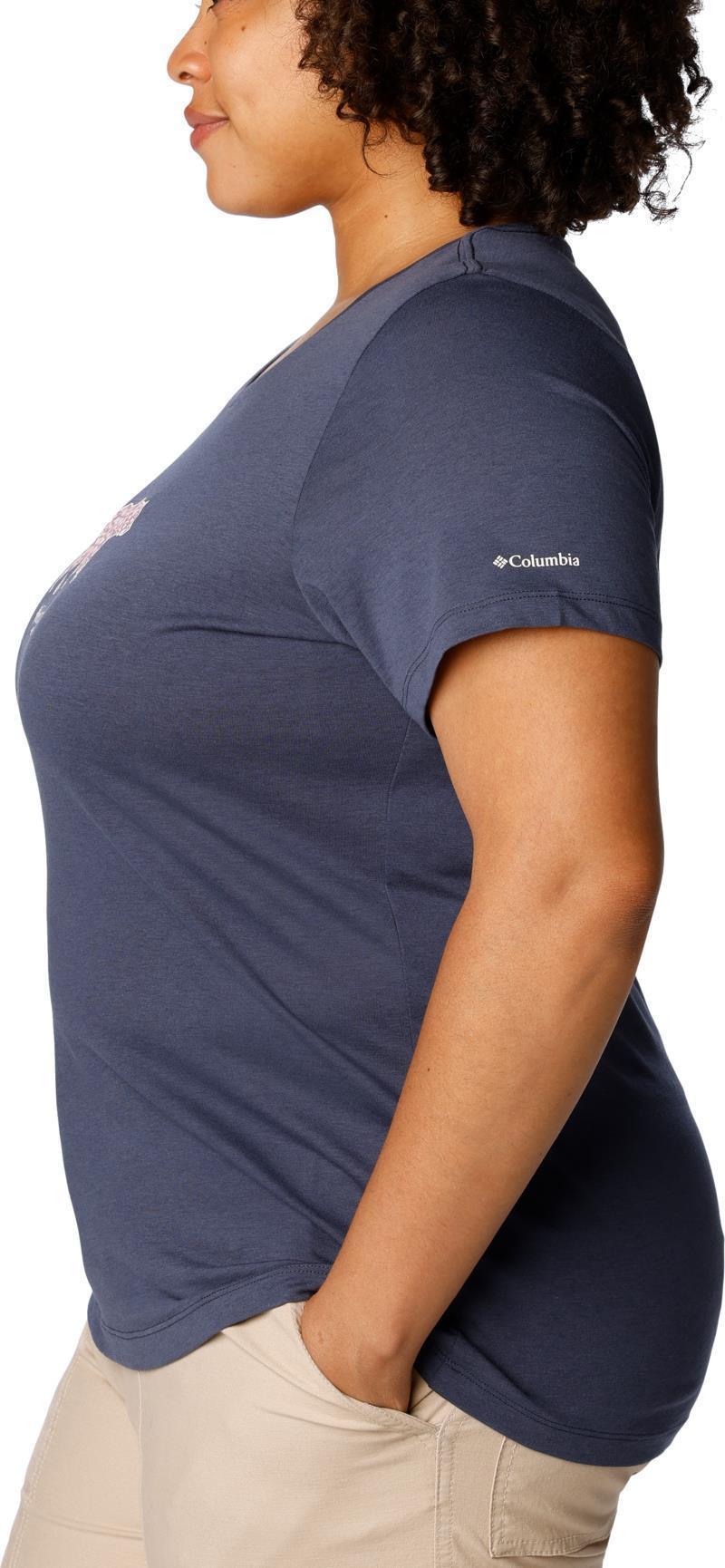 Daisy Days SS Graphic Tee - Plus - Womens - Nocturnal / Bearly Polarized 3