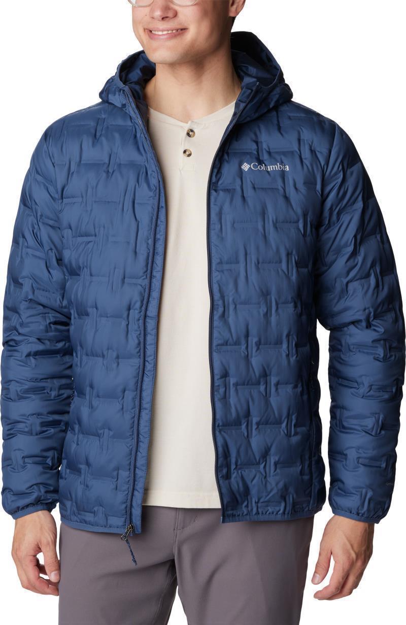 Delta Ridge Down Hooded Jacket - Mens - Dark Mountain 3
