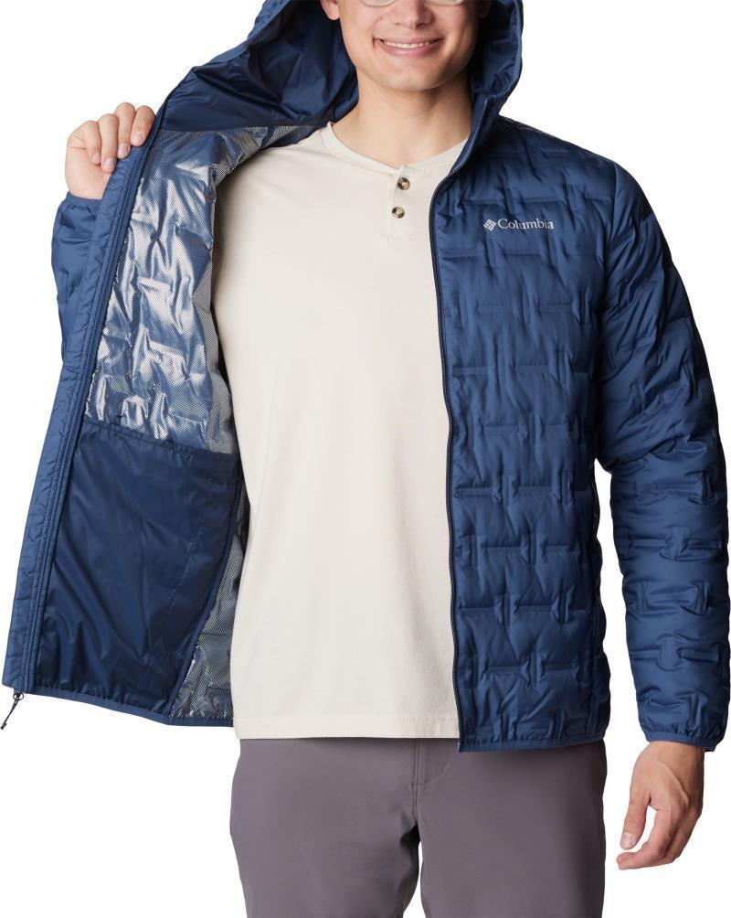 Delta Ridge Down Hooded Jacket - Mens - Dark Mountain 4