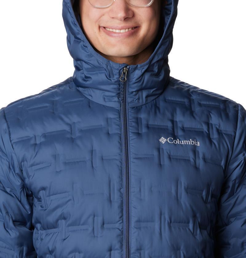Delta Ridge Down Hooded Jacket - Mens - Dark Mountain 6
