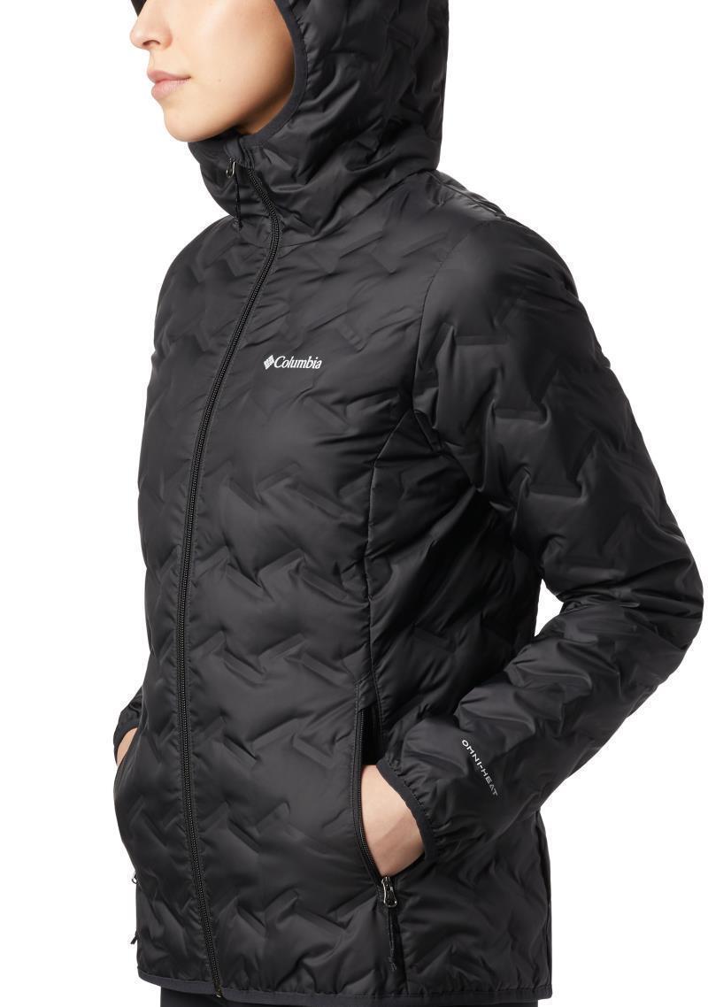 Delta Ridge Down Hooded Jacket - Womens - Black 2