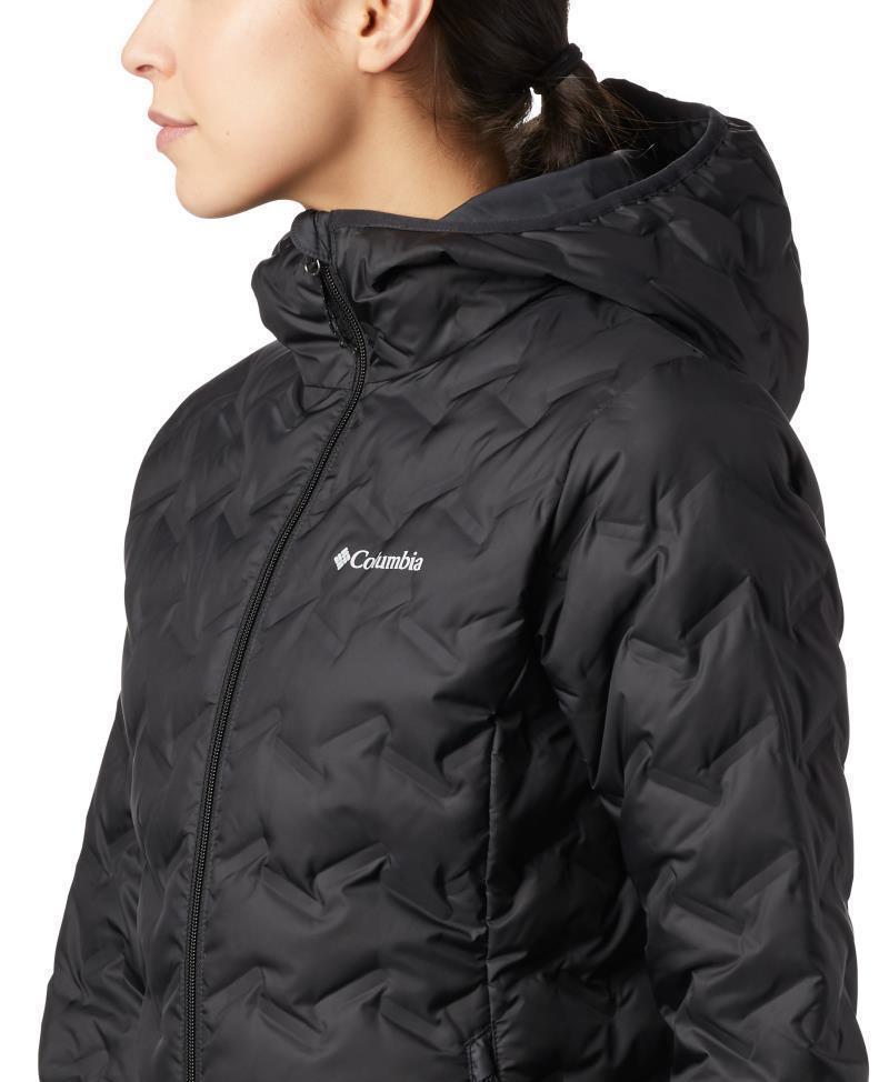 Delta Ridge Down Hooded Jacket - Womens - Black 5
