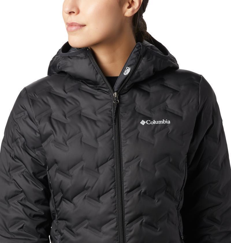 Delta Ridge Down Hooded Jacket - Womens - Black 6