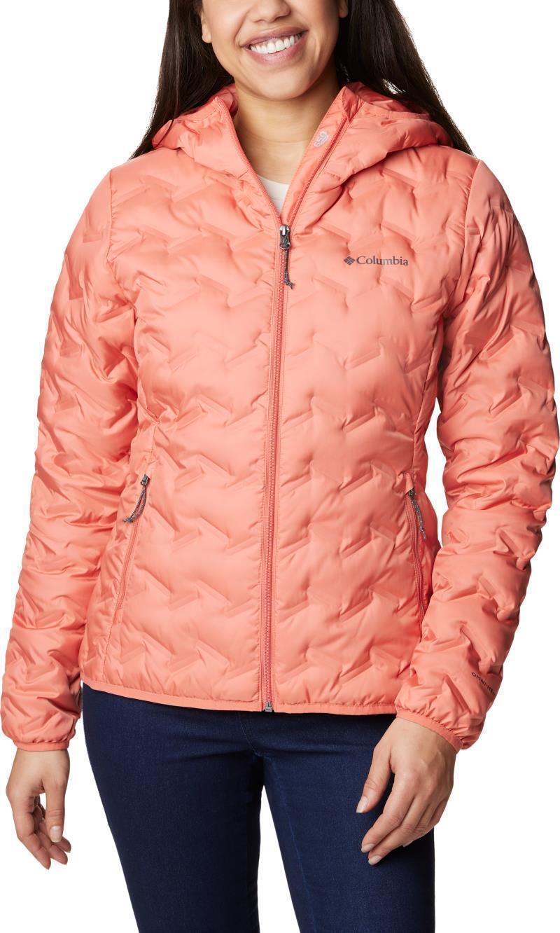 Delta Ridge Down Hooded Jacket - Womens - Faded Peach 1