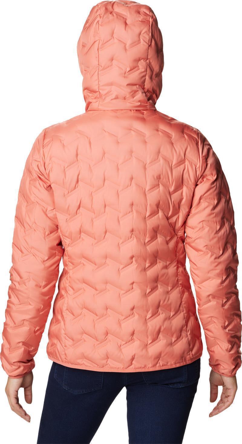 Delta Ridge Down Hooded Jacket - Womens - Faded Peach 2