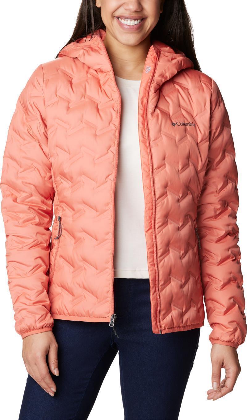Delta Ridge Down Hooded Jacket - Womens - Faded Peach 4